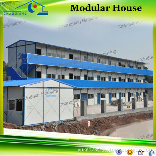 Newest China Modular Prefabricated steel frame house In Any Size